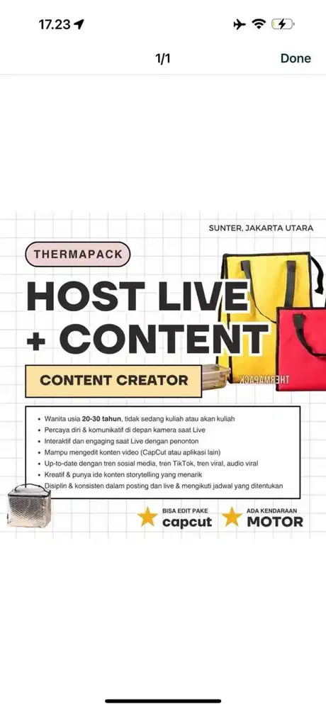 DICARI HOST LIVE YANG SUDAH BERPENGALAMAN