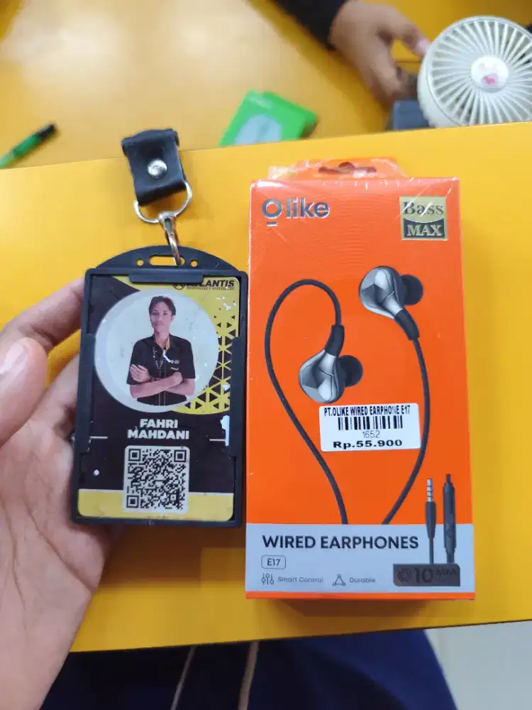 headset olike wired e17