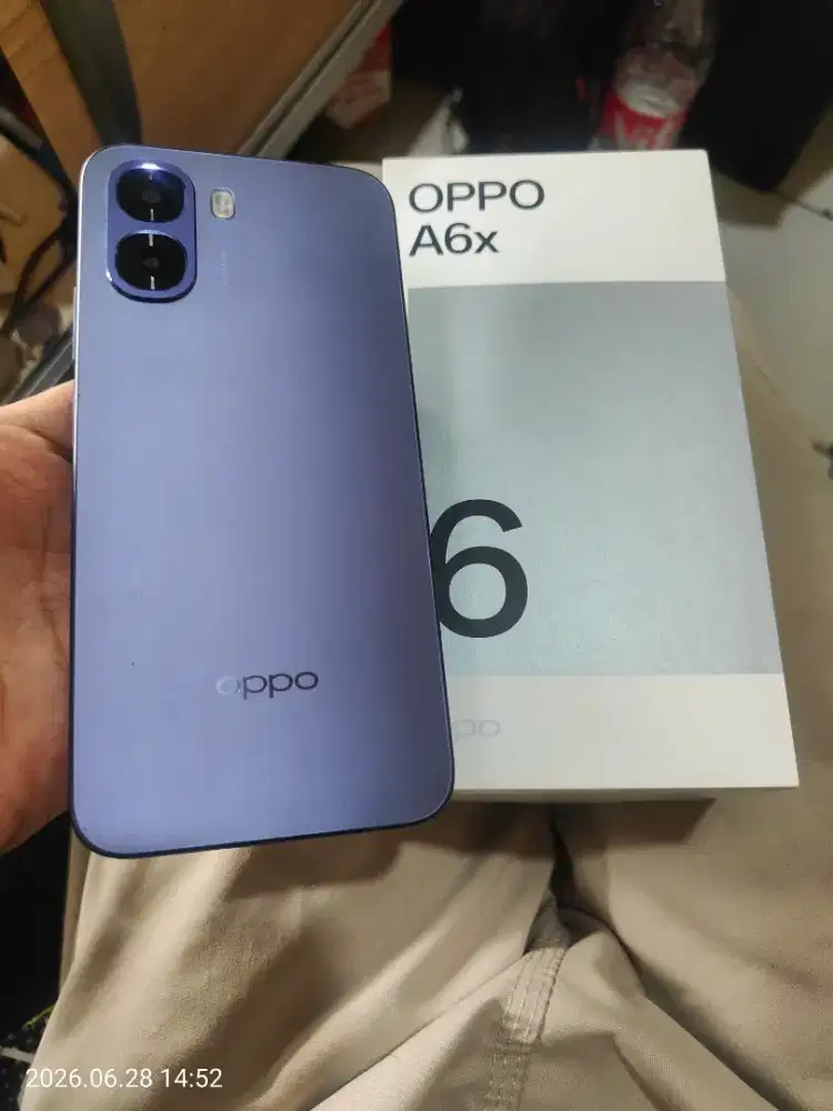 Oppo a6x ram 6/256 fullset no minus like new
