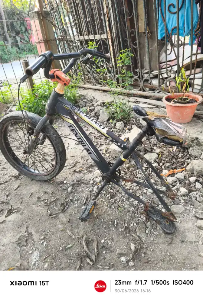 FRAME RANGKA SEPEDA BMX ANAK MERK CENTRUM UKURAN 14 INCH