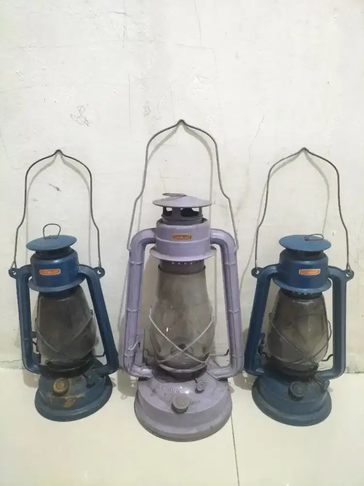Di Jual Lampe Minyak Lentera, Lampu Badai Sun Light Original Antik