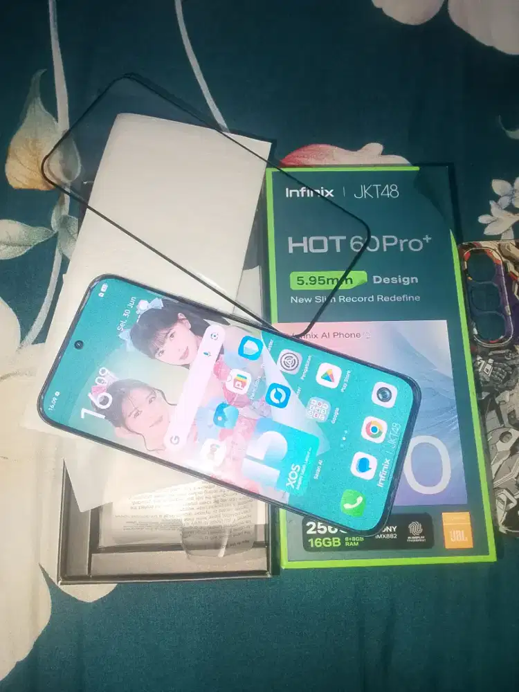 Infinix hot 60 pro+ 8/256 fullset
