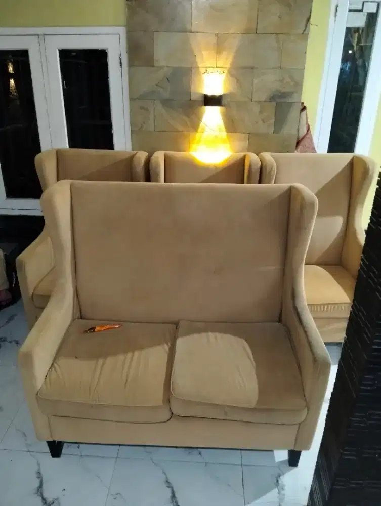 Jual sofa+meja nego