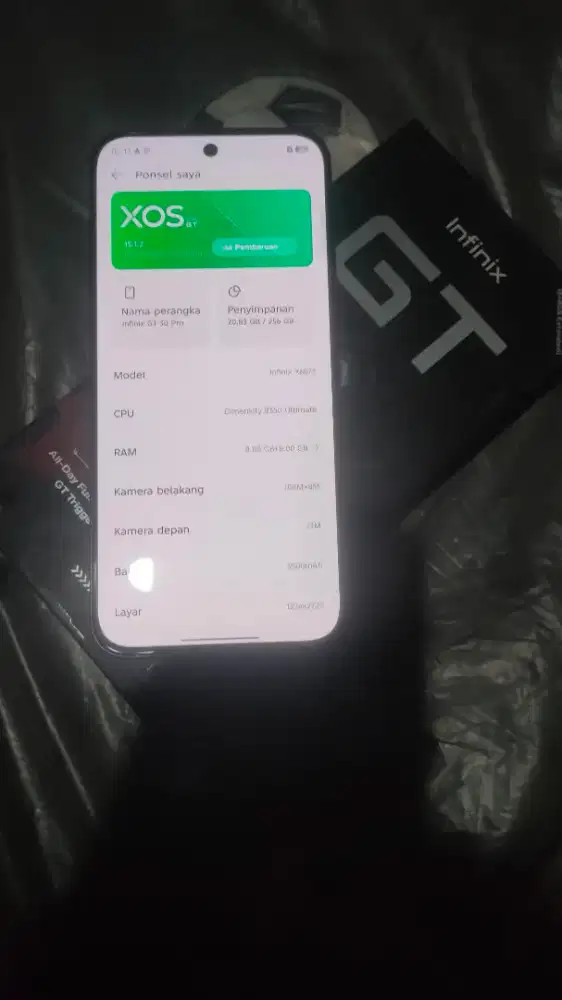 Infinix GT 30 Pro 
8/256