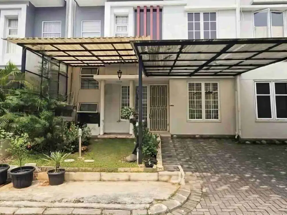Dijual Cepat Rumah Cluster Serenade Lake Gading serpong
