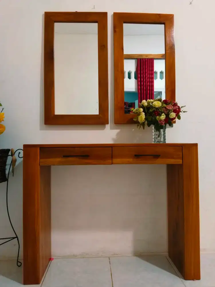 SET MEJA KONSUL JATI BARU JUAL RUGI