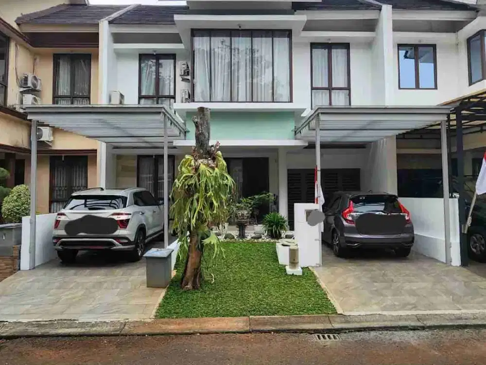 Dijual rumah cluster lingkungan nyaman lokasi strategis di Sektor 9 Bintaro