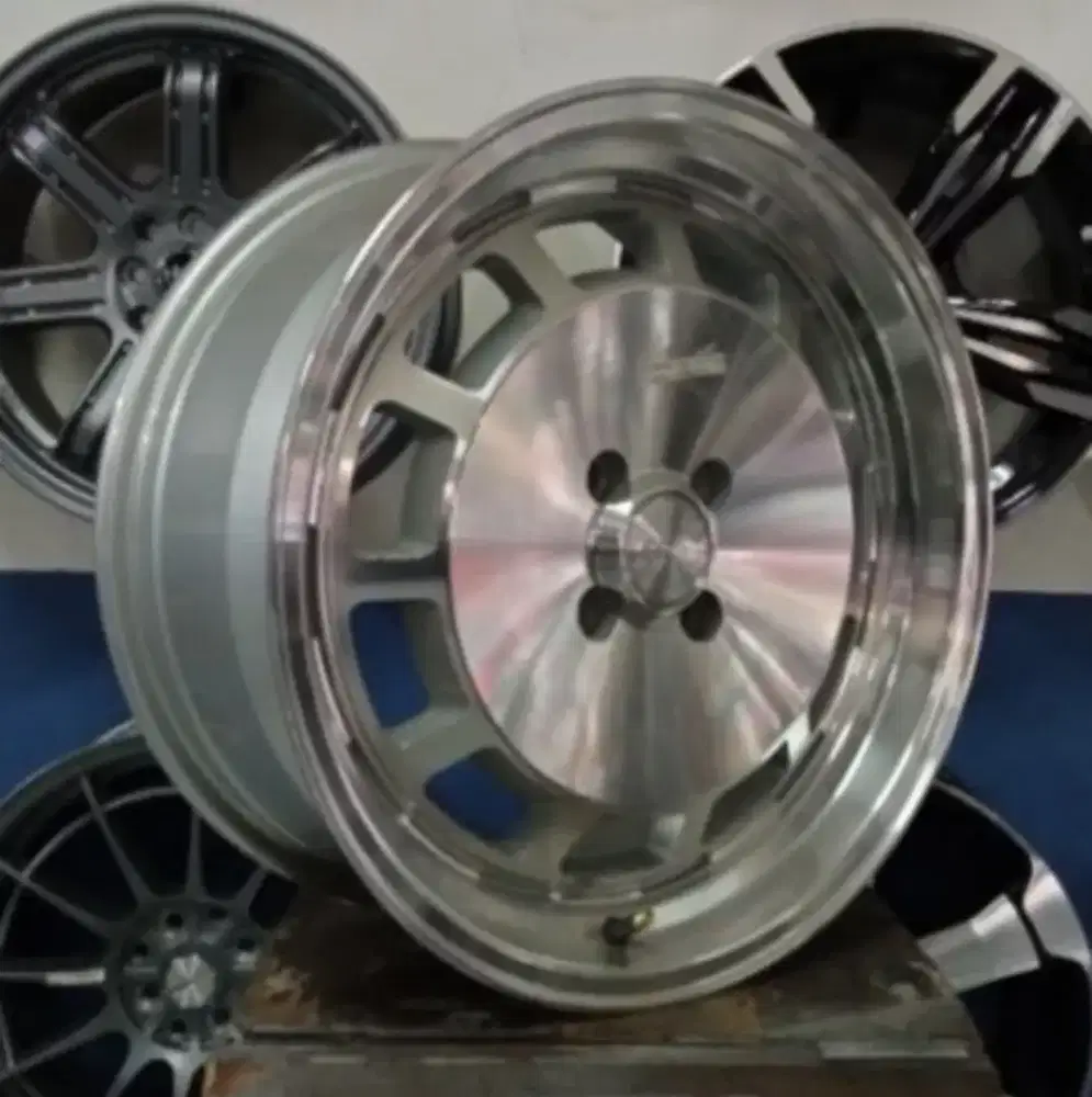 Jual pelek celong HSR Nemesis ring 17  H 4×100 ET 42/38