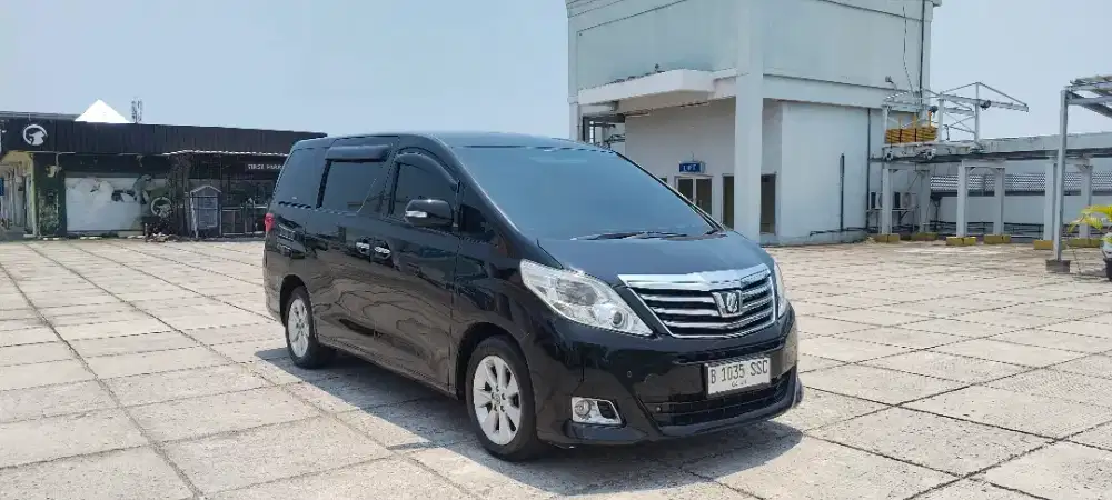 Toyota Alphard 2.4 X matic promo menarik tdp 10% 2012