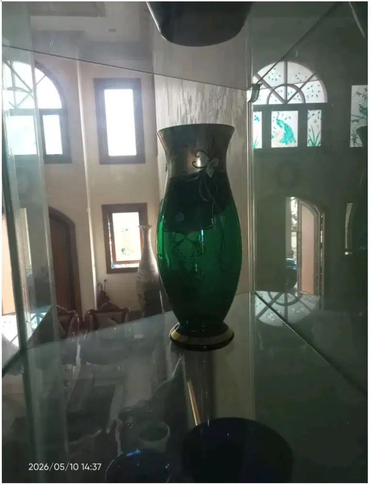 VAS CRYSTAL BOHEMIA, EMERALD GREEN