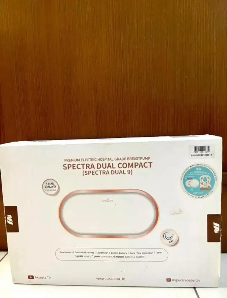 SPECTRA DUAL COMPACT BREASTPUMP