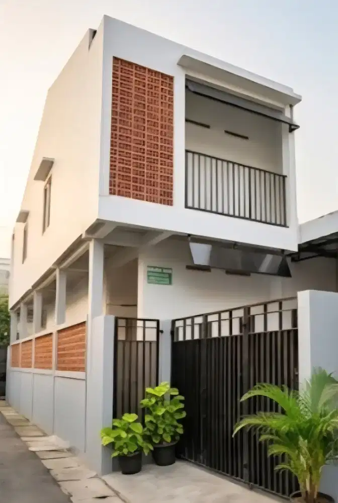 Kontrakan Modern 9 Pintu Siap Huni – Selangkah ke Stasiun & Busway!