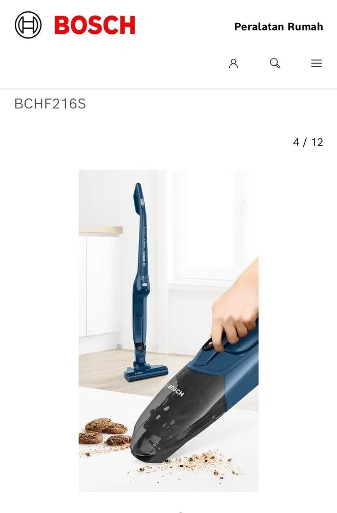 Vaccum BOSCH SERIES 2
