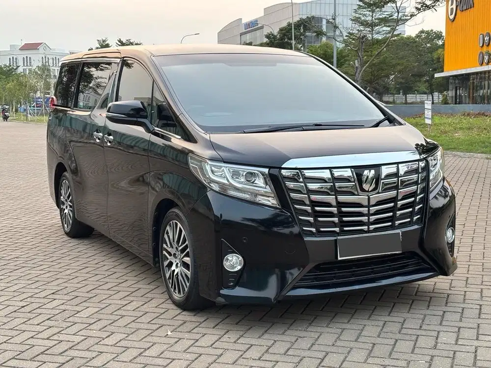 Dijual Cepat Alphard Lombardi 2017 Low Km pemakaian pribadi