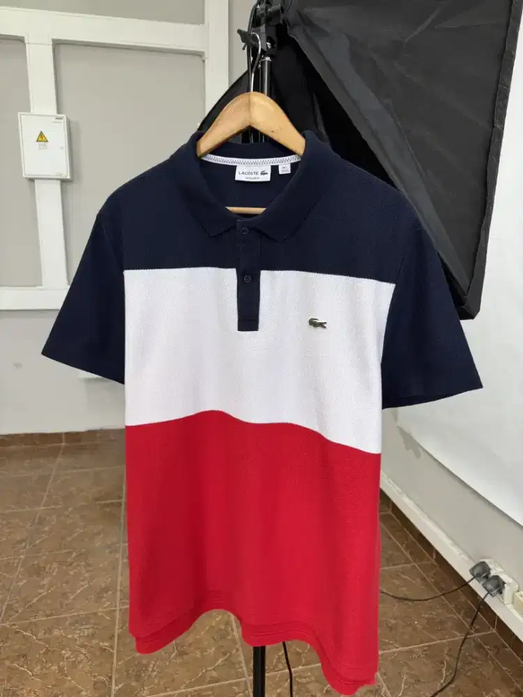 Kaos kerah Lacoste 3 warna