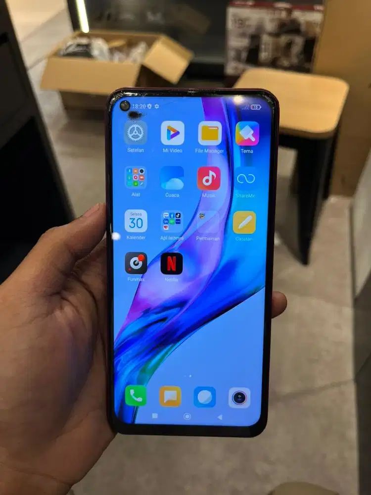 HP XIAOMI REDMI NOTE 9 4/64GB PEMAKAIAN NORMAL , SUDAH NGGA TERPAKAI