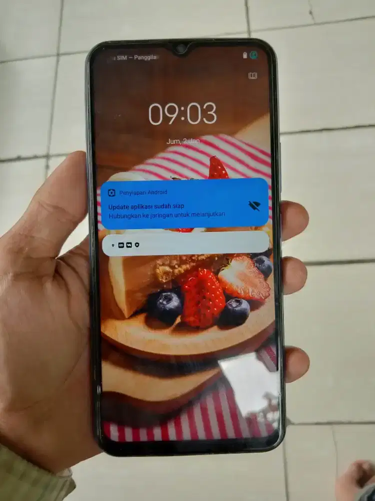 jual Vivo y21 ram 4/64 fullset
