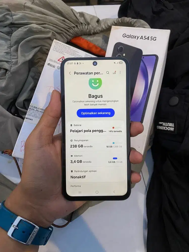 SAMSUNG A54 5G 8/256 GB HP DUS MULUS