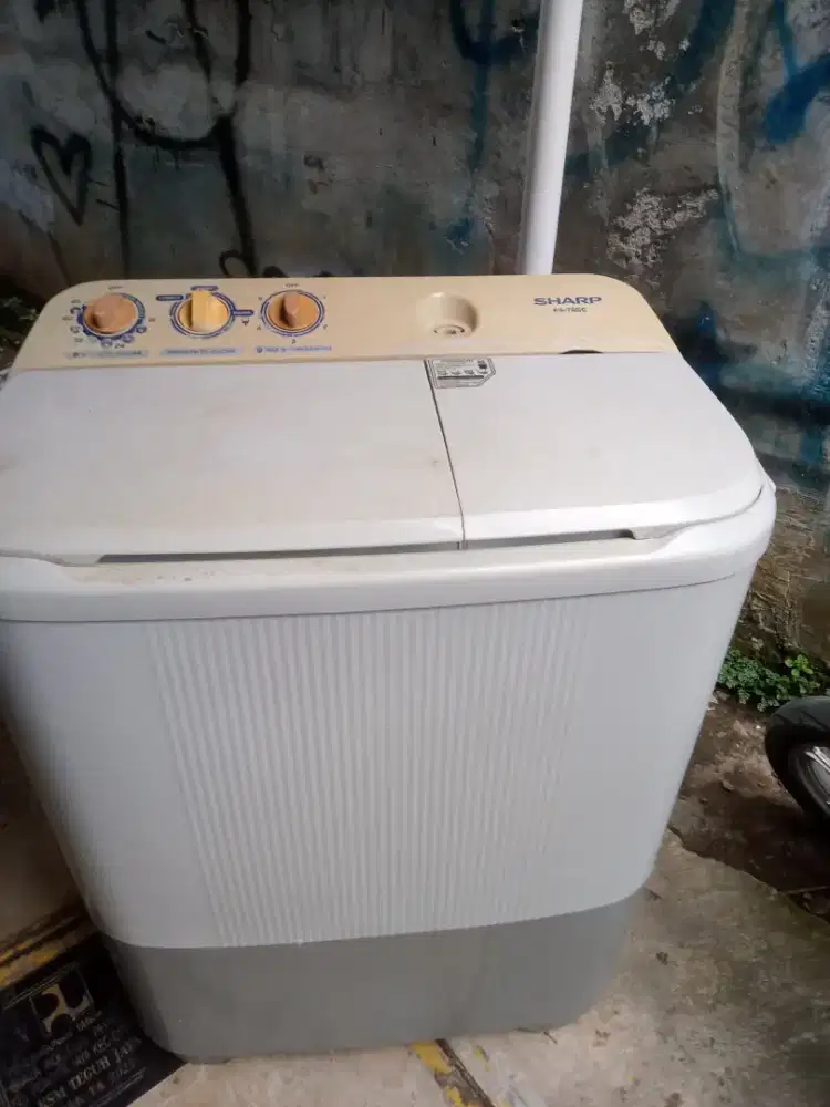 Jual mesin cuci 2 tabung normal semua