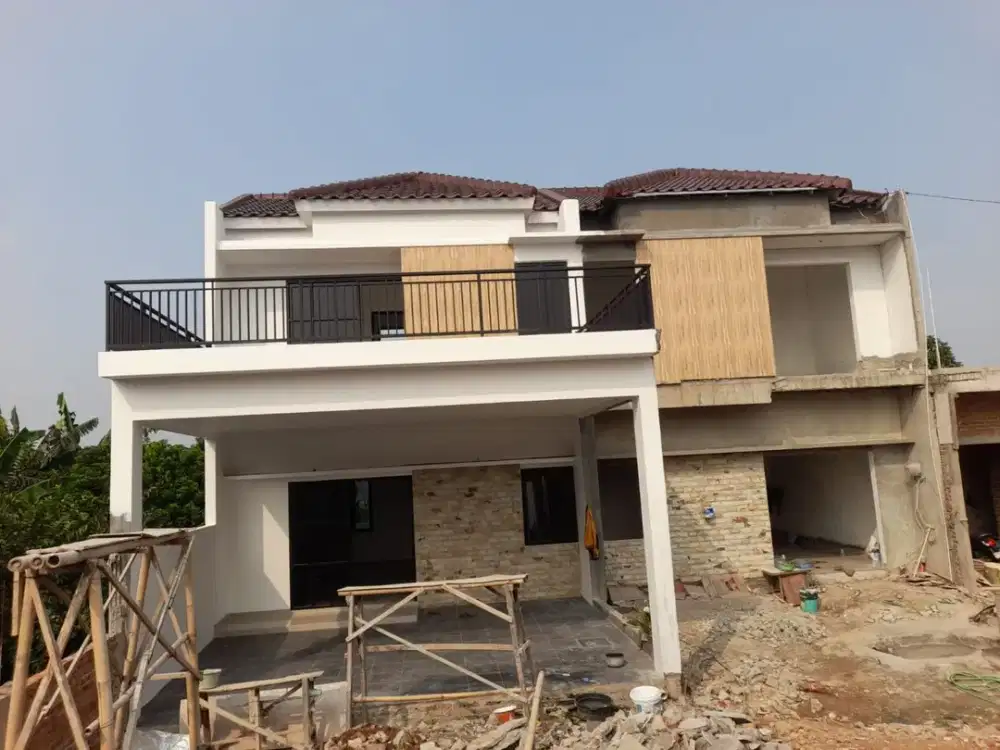 Rumah cluster mewah 2lantai full bata merah ,5menit ke stasiun LRT Cikunir 1 Caman