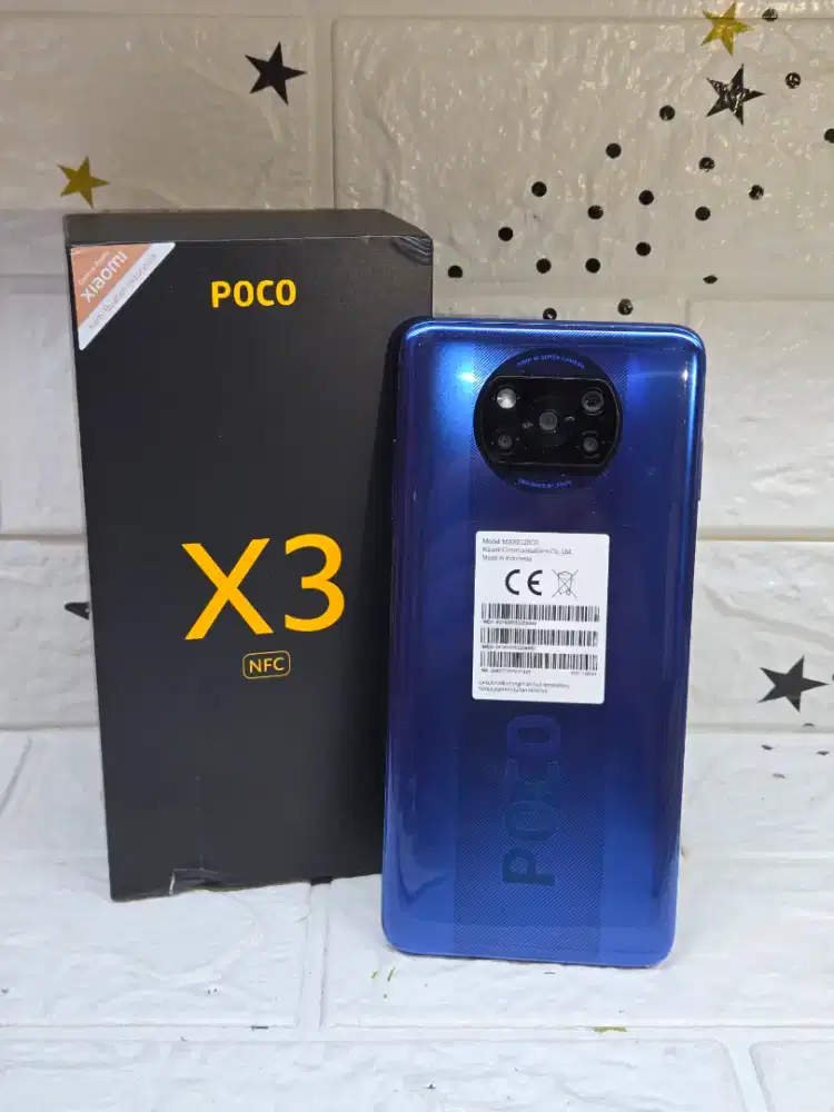Poco X3 NFC 8/128 blue second resmi