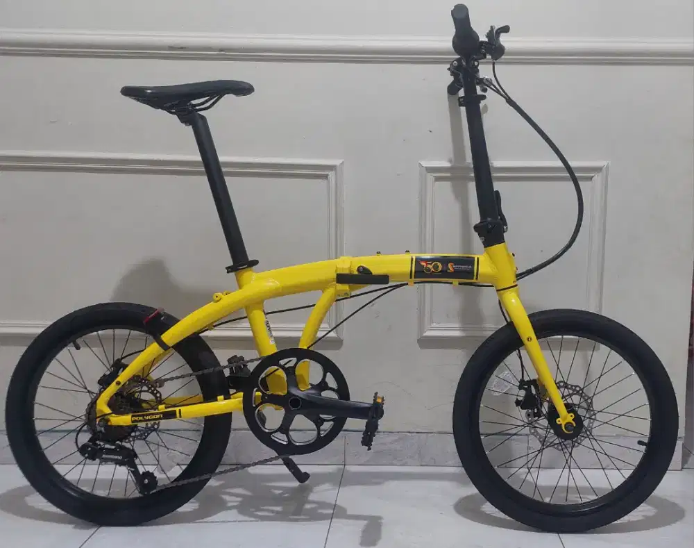 Sepeda lipat polygon urbano 2 like new