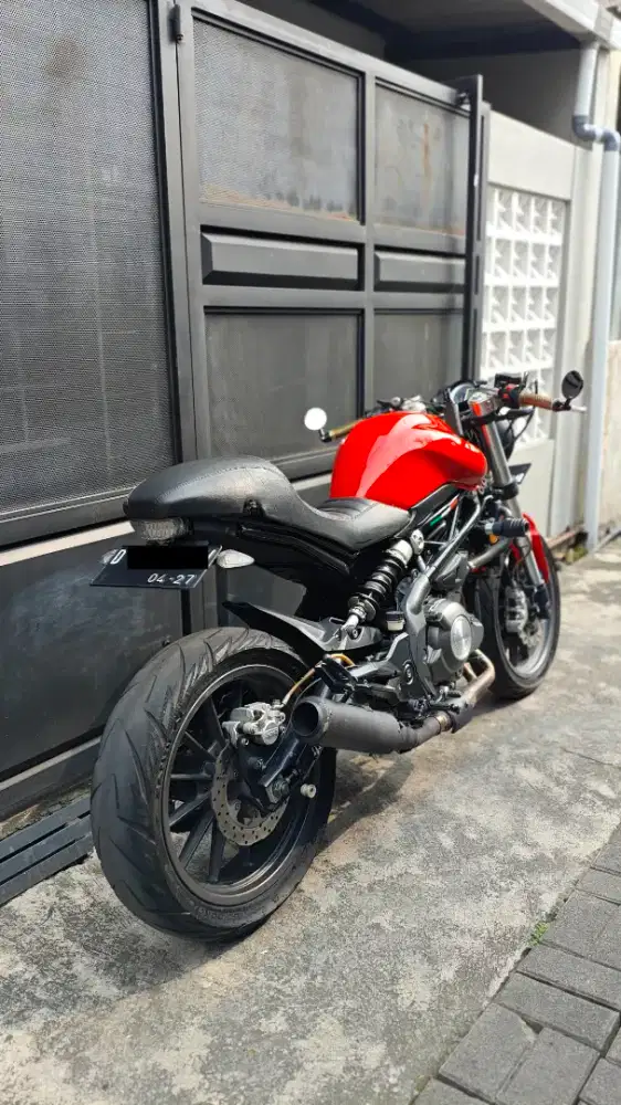 Benelli TNT 250 2 Silinder Custom Cafe Racer 2017