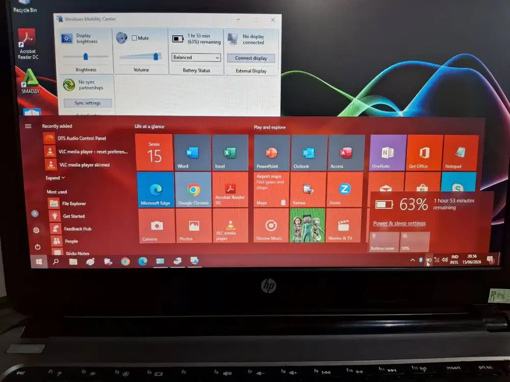 HP Core i3 4GB SSD ReadyUp Laptop Mulus Normal Slim BerGransi Toko