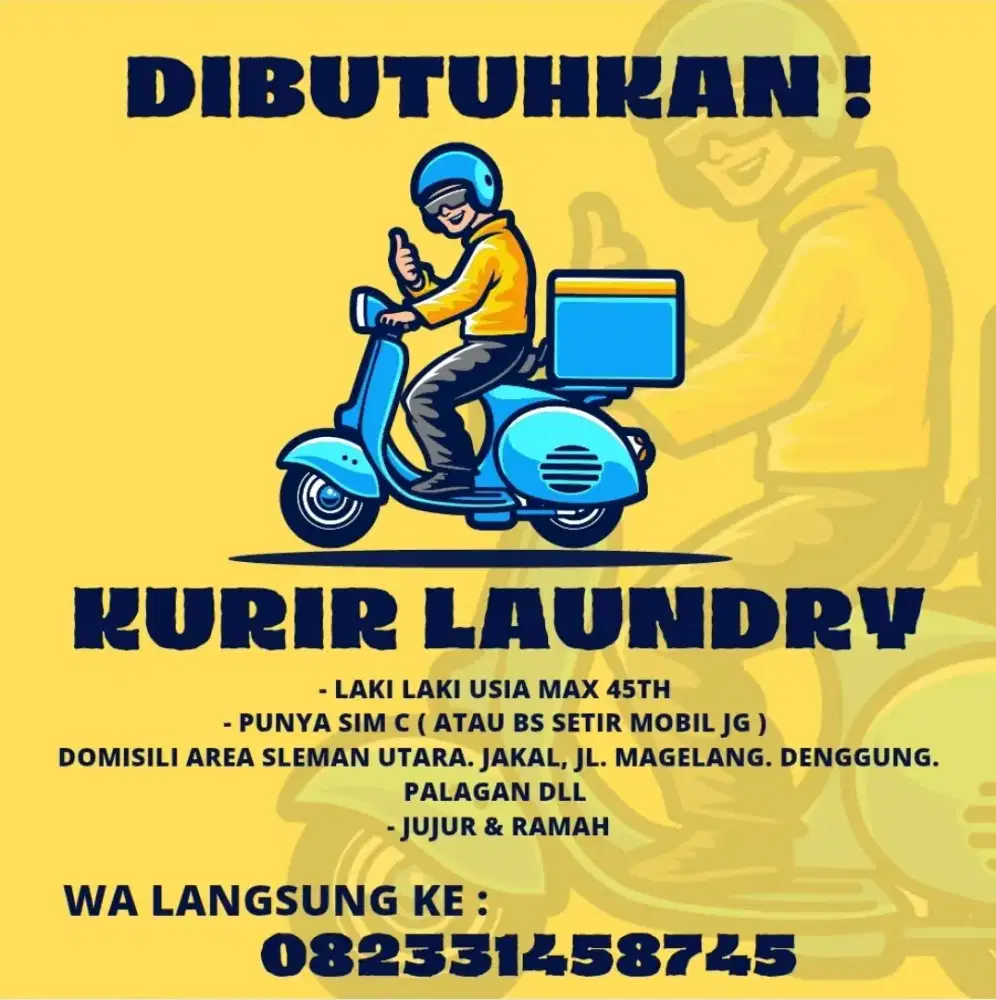 Dibutuhkan Segera !