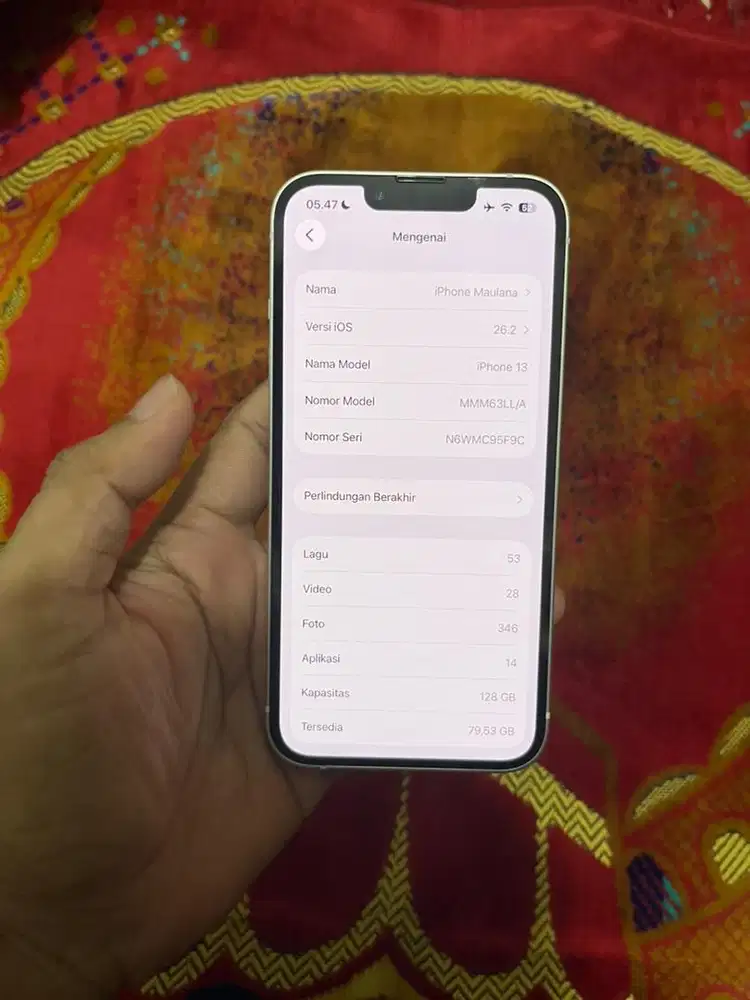 iPhone 13 Starlight Inter