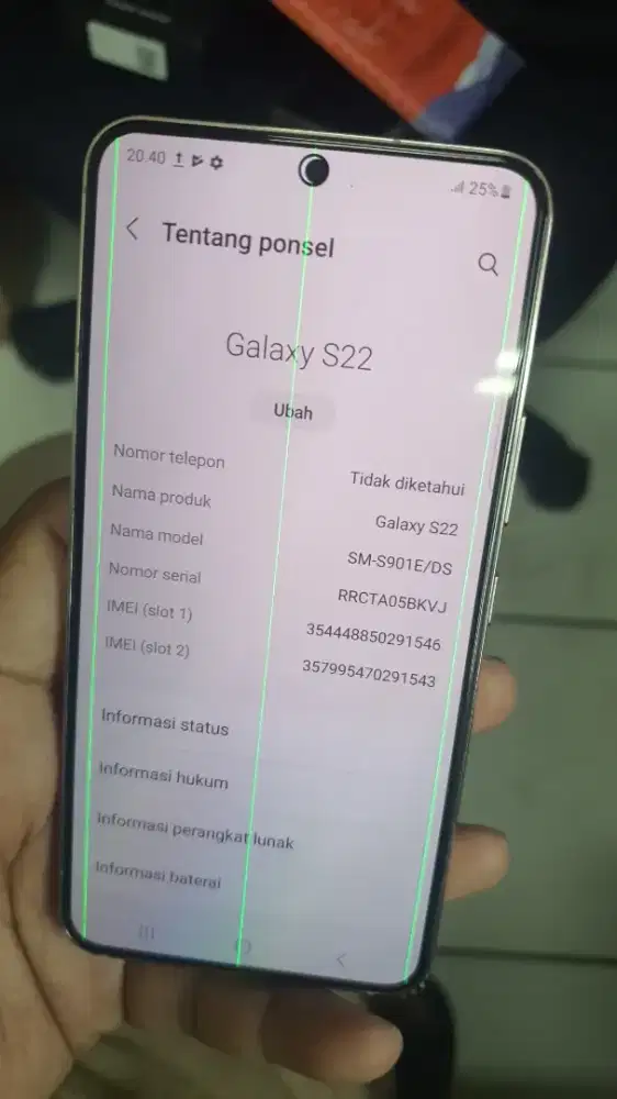 Samsung S22 5G 8/256 batangan