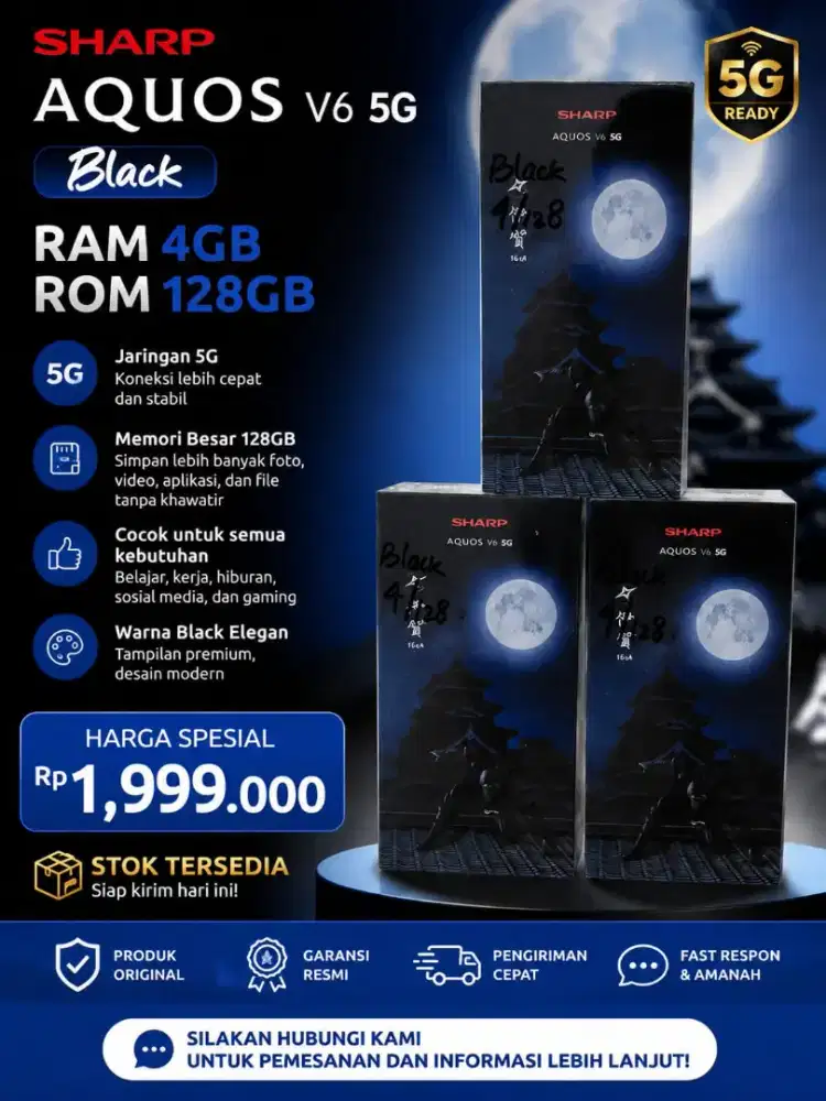 SHARP AQUOS V6 5G 4/128