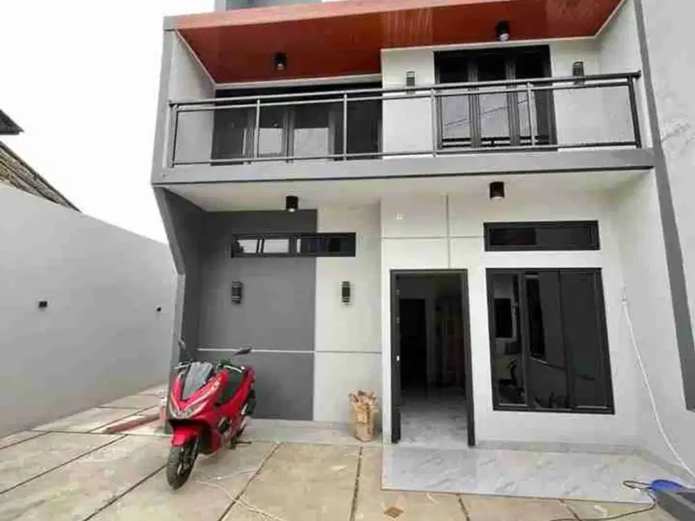 rumah 2lantai harga 1 lantai dekat stasiun depok