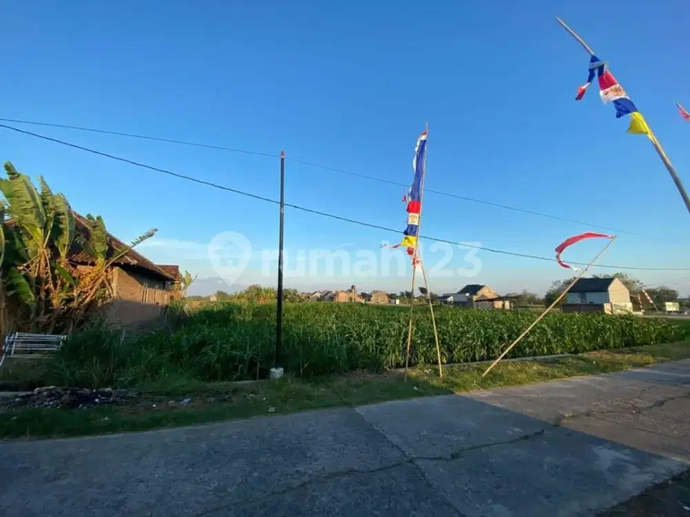 Tanah Pekarangan Di Pucangan Kartasura Dekat Kopassus Siap Bangun