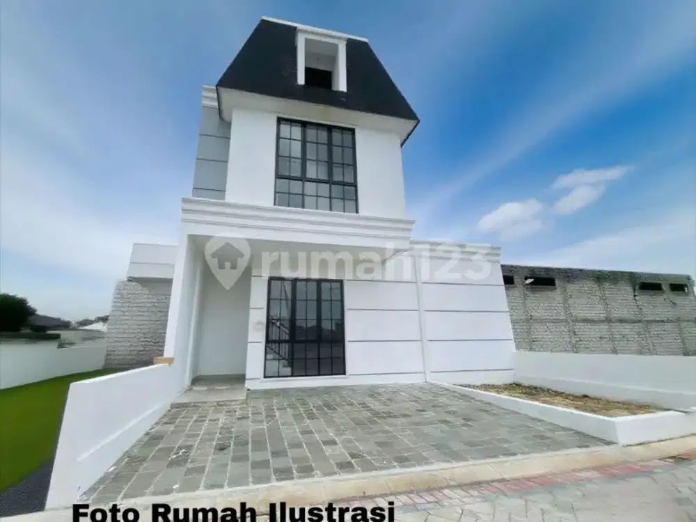 Rumah Pesan Bangun Cluster Mewah Tengah Kota Sukoharjo Modern