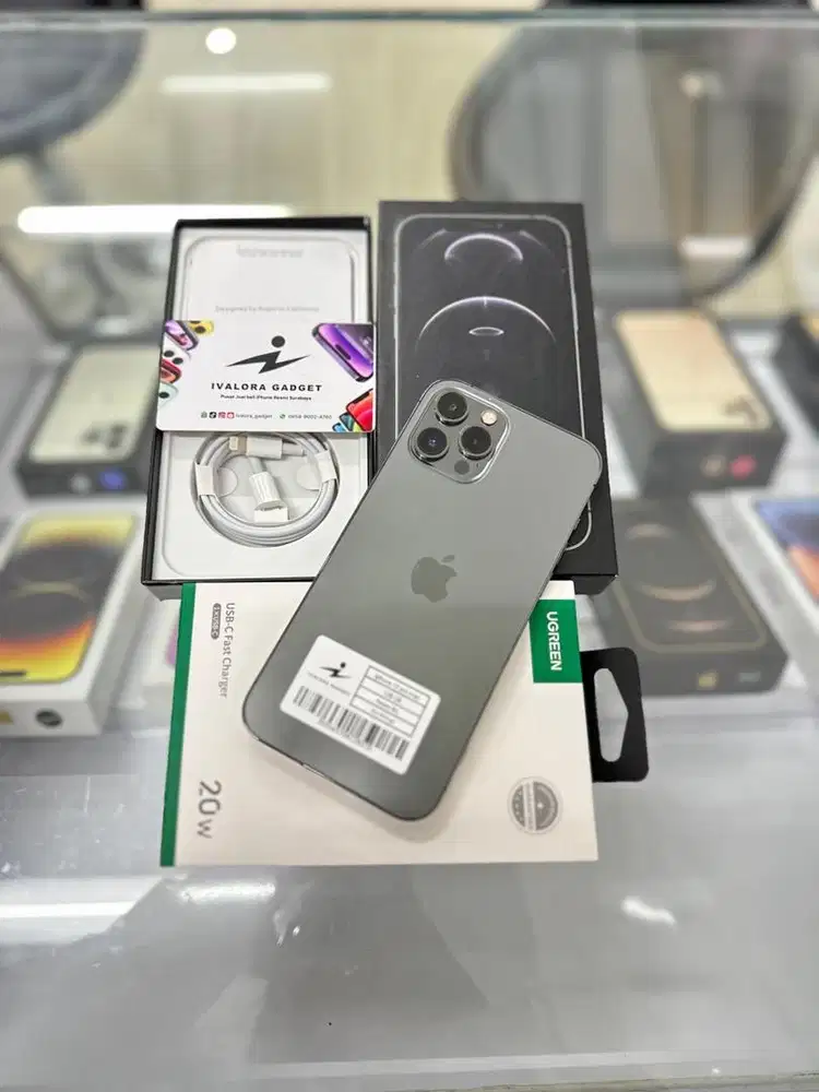 iPhone 12 Pro Max 128GB Beacukai 	Grey