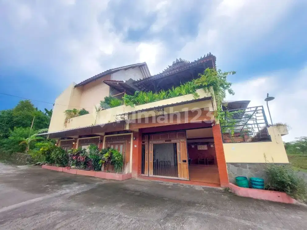 Rumah Shm Bagus Semi Furnish View Waduk Cengklik Asri Nyaman