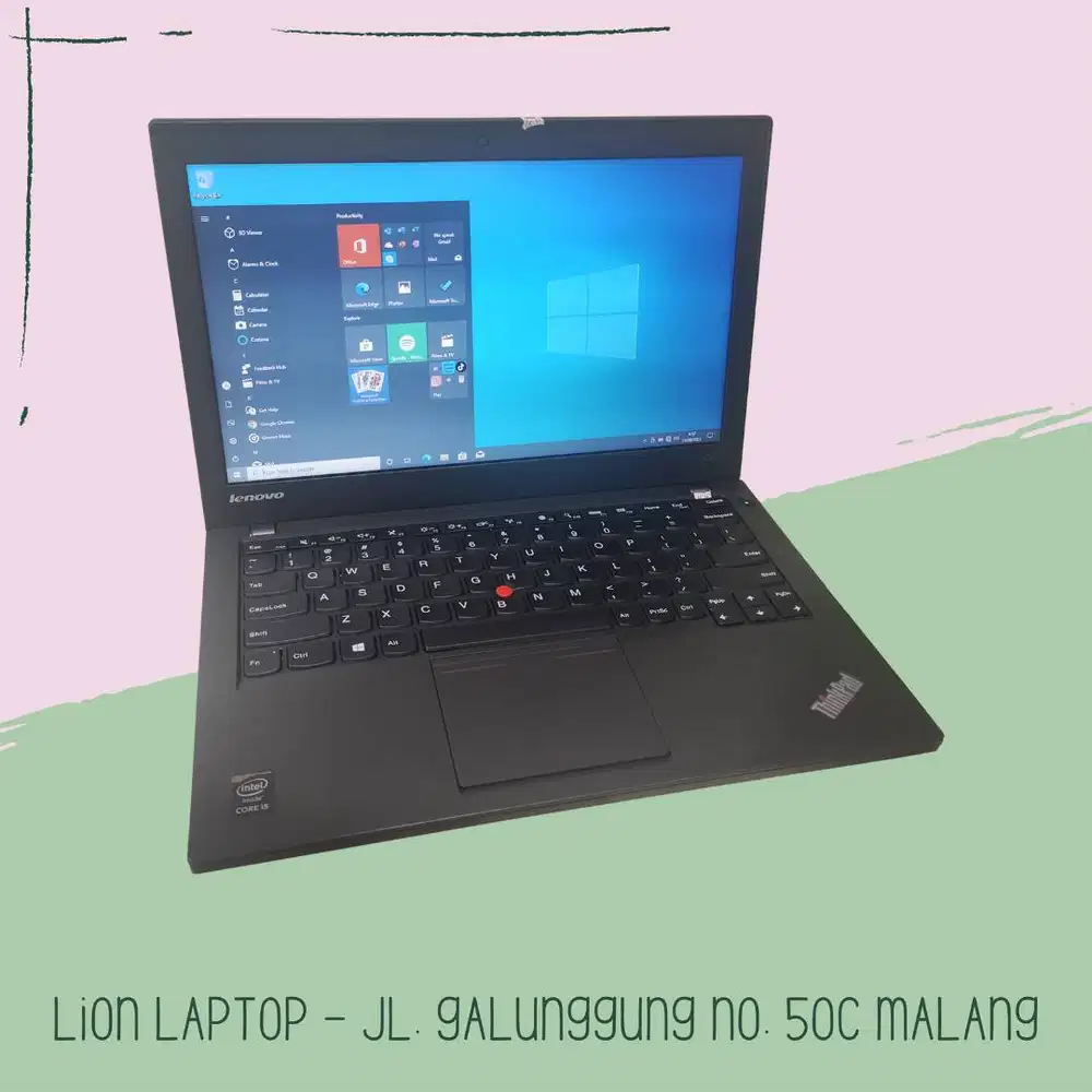 RAM 8GB SSD 256GB Core i5 Murah Lenovo Thinkpad X240 [30|06]