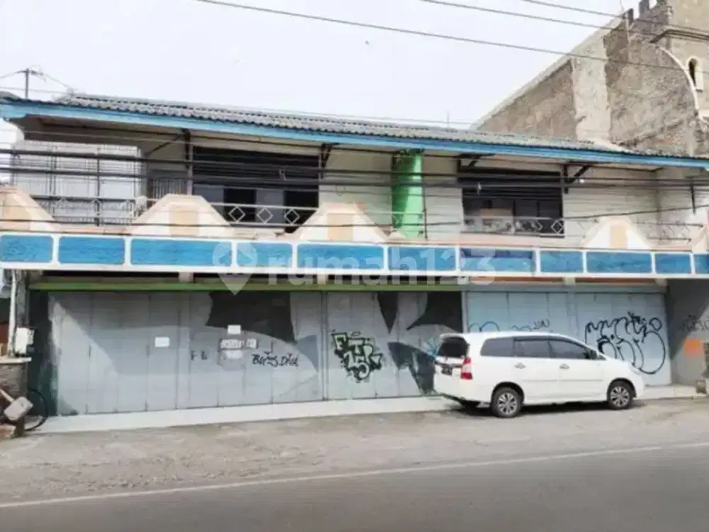 Ruko 2lantai Dan Gudang Tepi Jalan Raya Lokasi Jaten Strategis