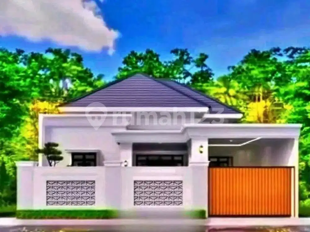 Rumah Progres Bangun Belakang Luwes Gentan Lokasi Gentan