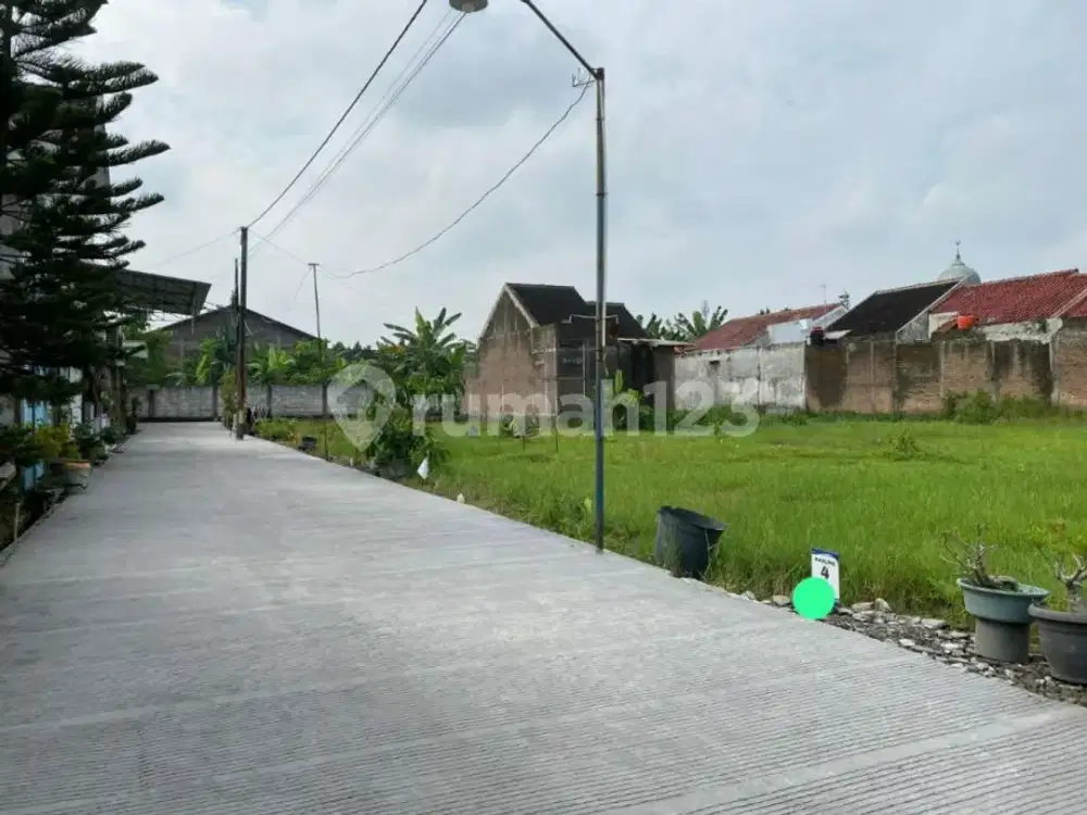 Tanah Dekat Solo Di Sawahan Ngemplak 85m² Cocok Dibangun Rumah