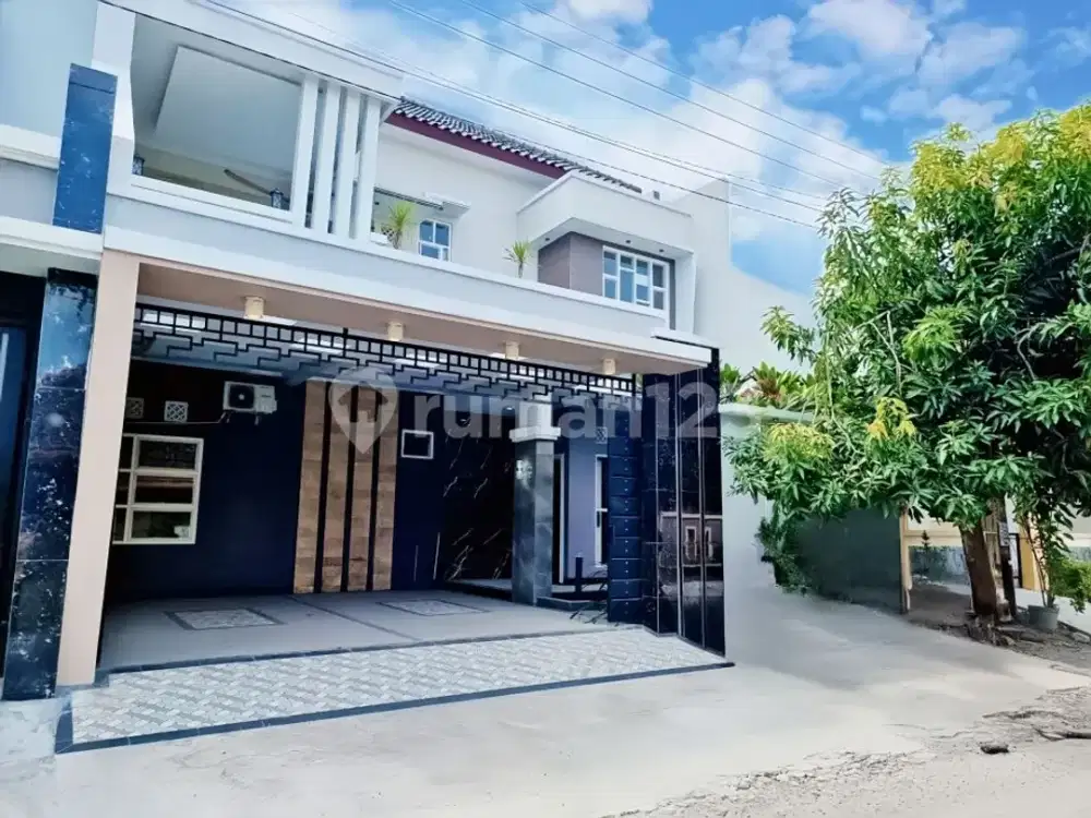 Rumah 2 Lantai Siap Huni Mewah Lokasi Banyuagung Solo Dekat Pasar