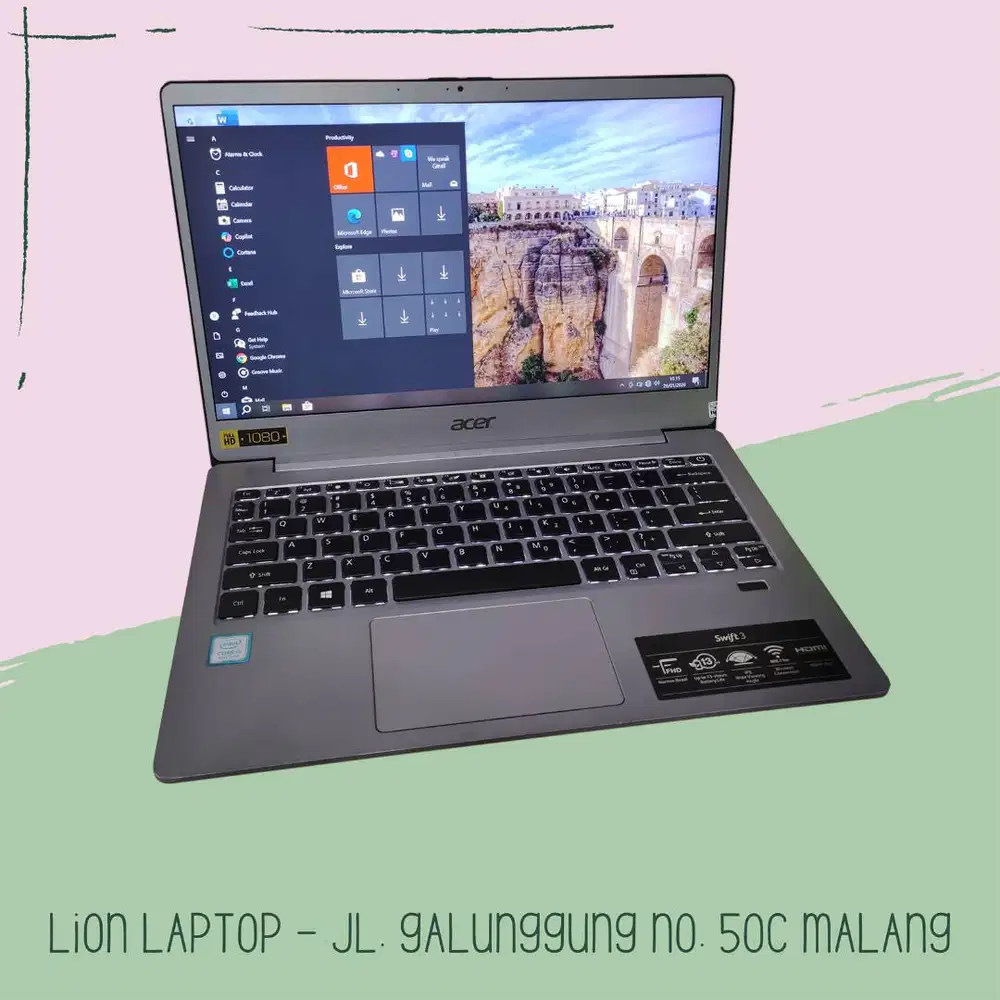 Super Slim Core i5 Gen 8 8/25 Acer Swift 3 SF313-51 [30|06]