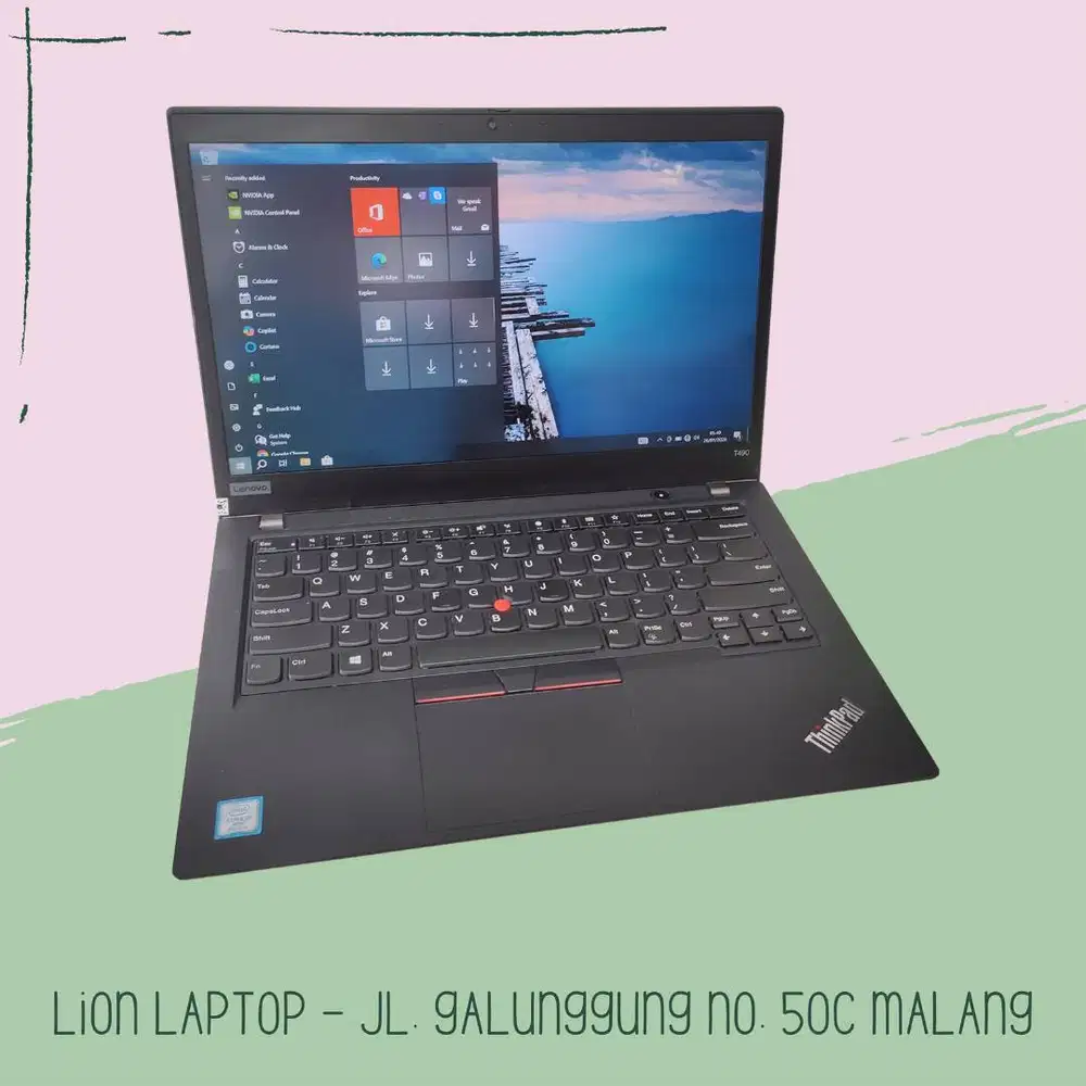 Double VGA NVIDIA Core i5 8/256 Slim Lenovo Thinkpad T490 [30|06]