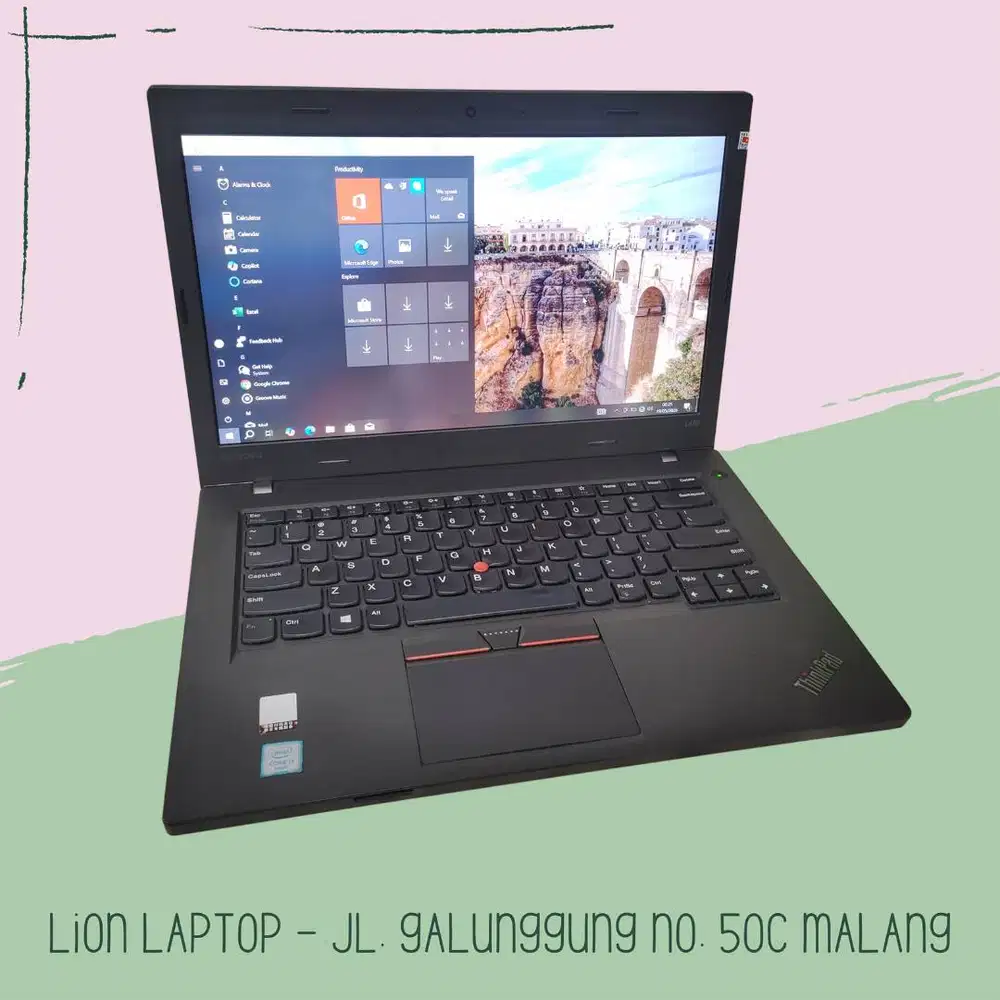 RAM 8GB Core i5 SSD Murah Lenovo Thinkpad L470 [30|06]