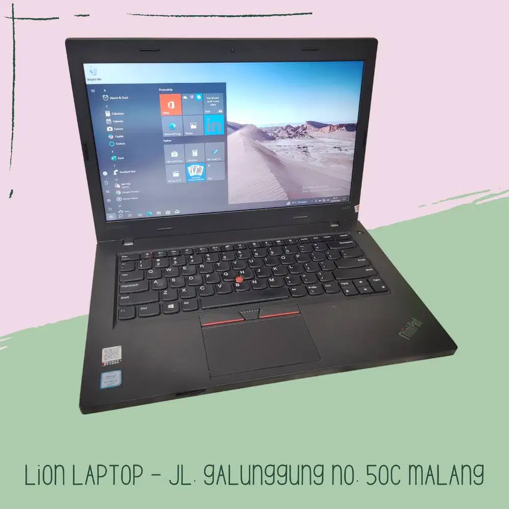 Double VGA Core i5 RAM 8 SSD Lenovo Thinkpad L470 [30|06]