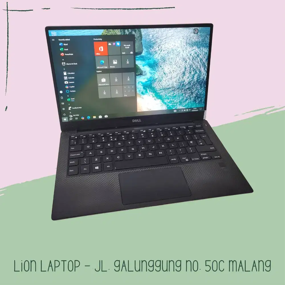 Slim & Ringan Core i7 RAM 8 SSD 256 DELL XPS 13 9360 [30|06]