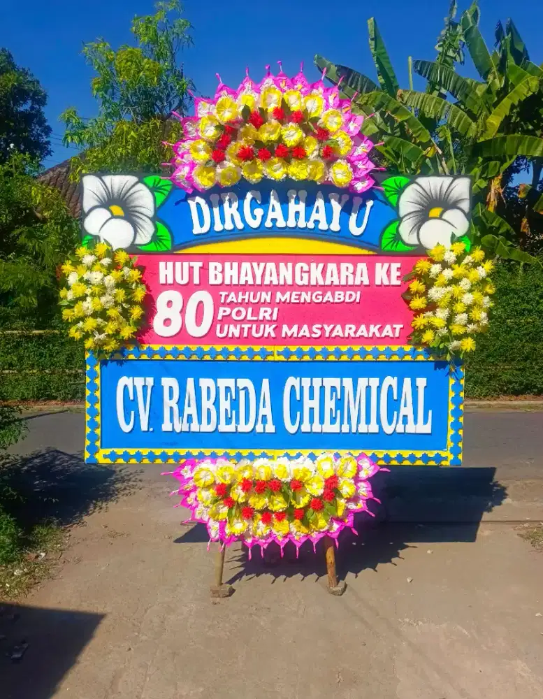 Karangan Bunga Papan Berbagai Ucapan