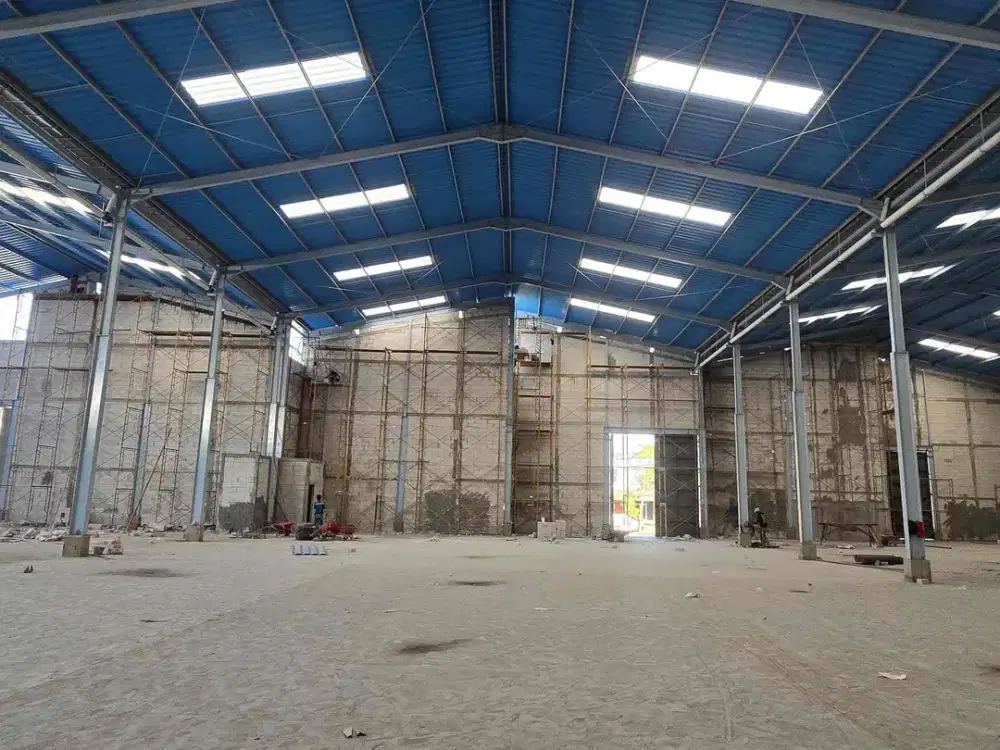 DISEWAKAN GUDANG BARU DI KAWASAN INDUSTRI CANDI SEMARANG BARAT