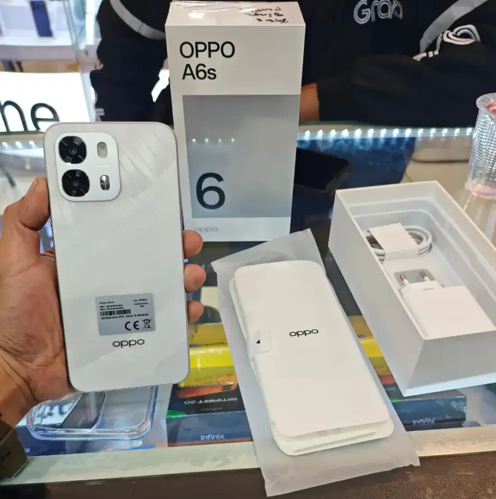 Oppo A6s 128GB new cash dan cicilan syarat cukup KTP